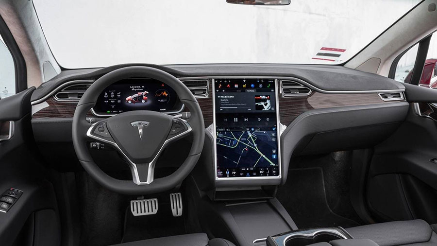 Tesla X interior