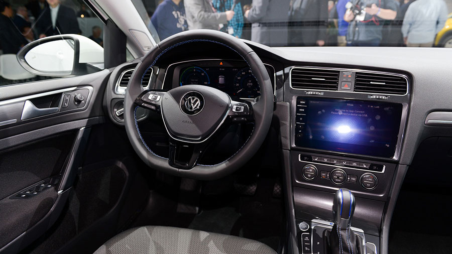 Volkswagen E-golf interior