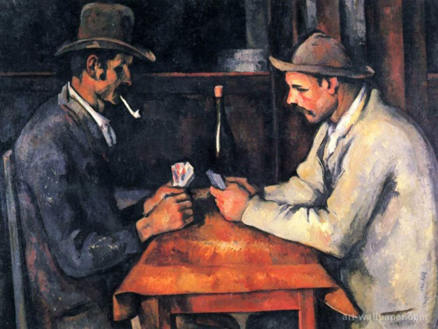 Les joueurs de cartes - Paul Cézanne (1983)