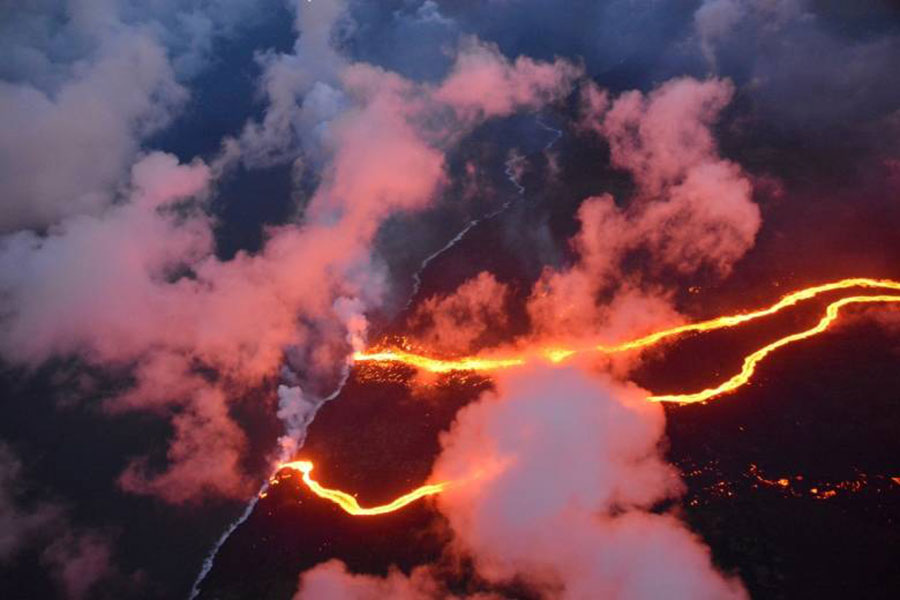 Kilauea vulcão