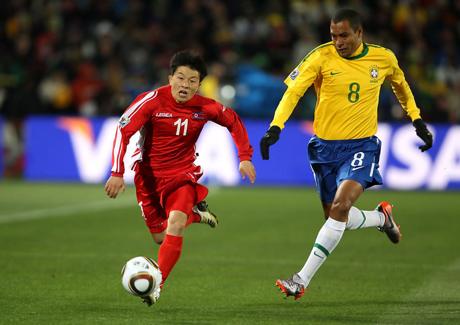Coreia do Norte- Brasil - copa do mundo 2010