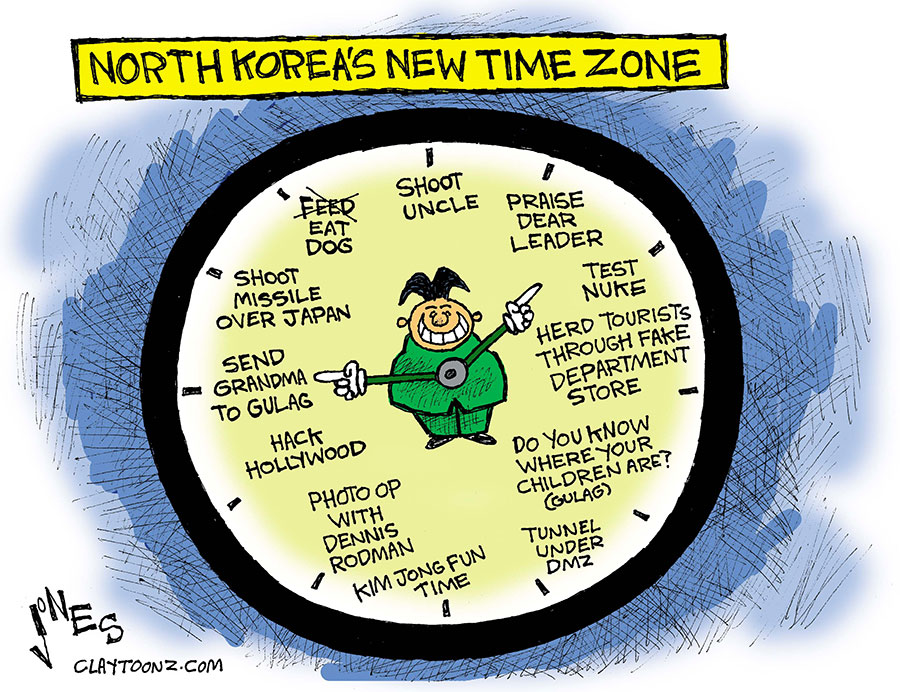 Coreia do Norte - Fuso horário