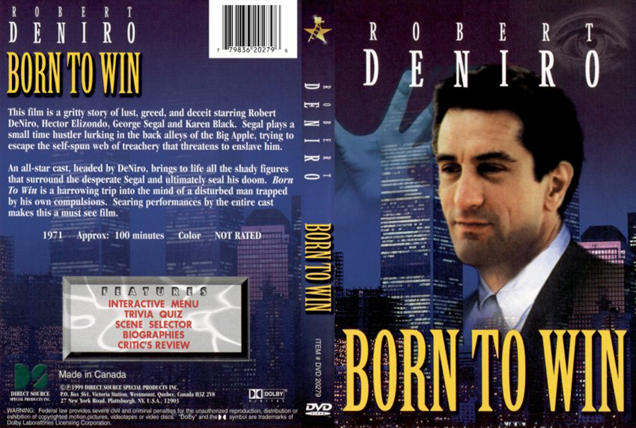 Born to Win - Robert de Niro