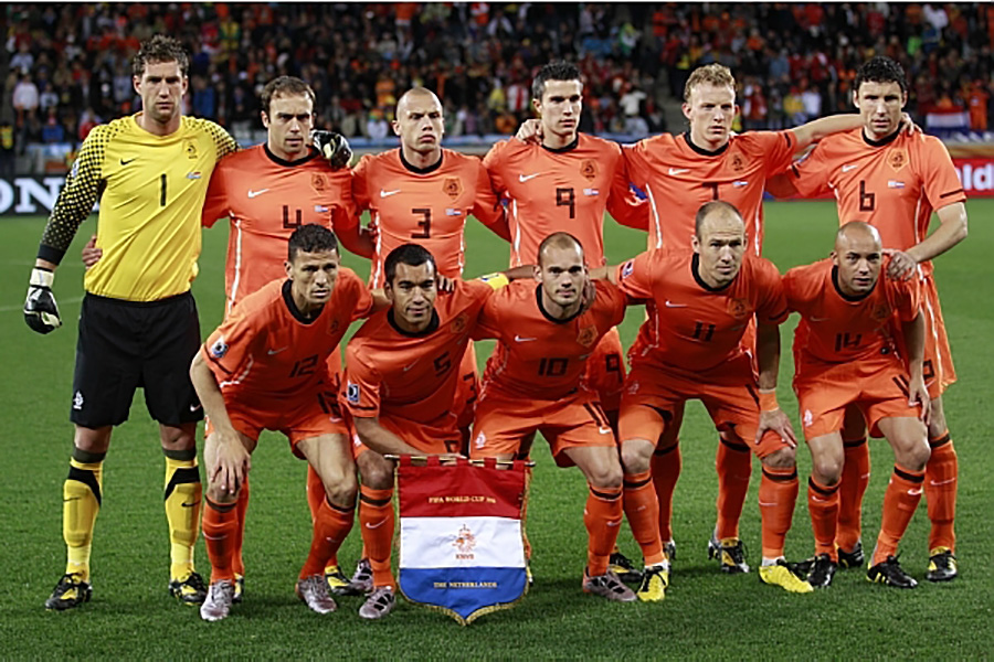 Seleção da Holanda do Campeonato do mundo de 2010
