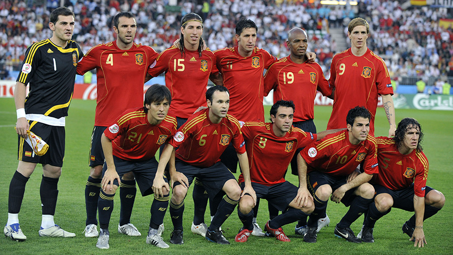 Seleção da Espanha Campeã da Europa de 2008