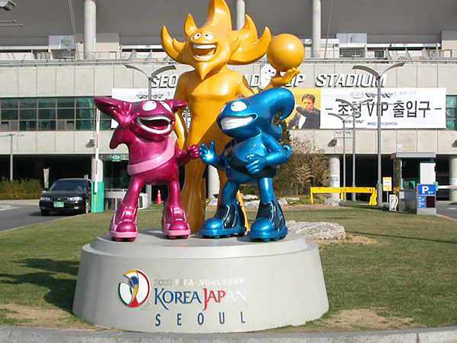 Ato, Kaz e Nik - Coreia do Sul/Japão 2002 