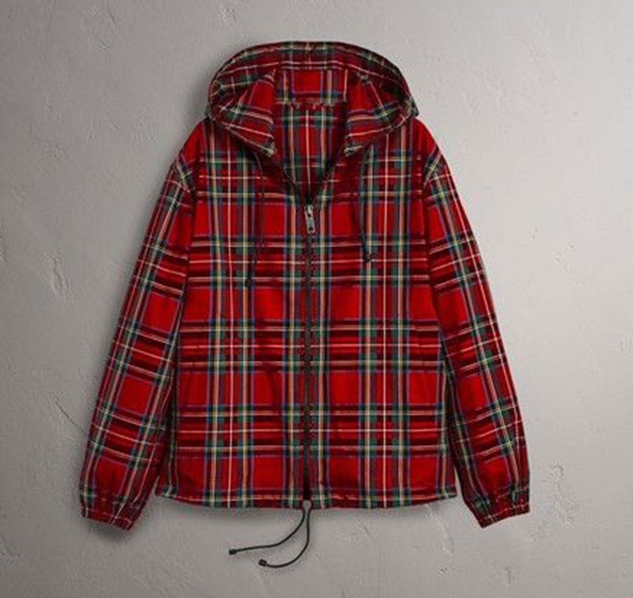 Burberry - Tartan Hooded Jacket